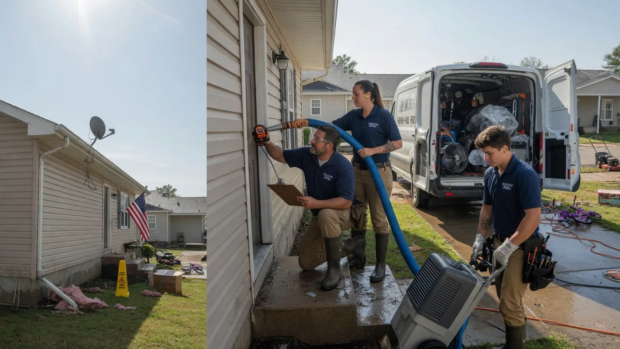 Ceiling Water Damage Restoration in Lakemore, OH near me